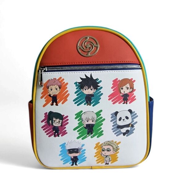 Jujutsu Kaisen Chibi Jujutsu Sorcerers Mini Backpack - Picture 1 of 7
